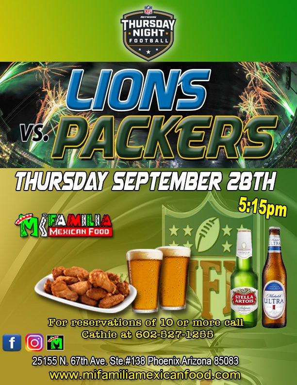 lions packers 9-28-23